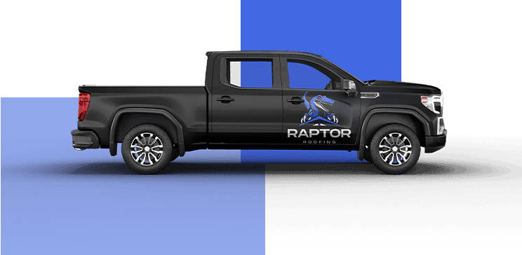 Raptor Roofing Wrapped Truck